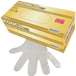 Disposable Clear Plastic Gloves (500 COUNT)